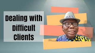 Kwamology 101: A Study on Client Disruptive Behaviour. Lessons Learned