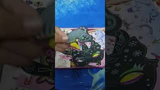 unicorn 🦄 scratch art🤩#best art