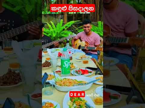 කඳුළු පිසදාලන ❤💚💙  D E A R | Kandulu pisadalana sagawalana bandara athauda song. #viralvideo #shorts