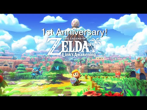Legend of Zelda Link's Awakening 1st Anniversary Celebration Video