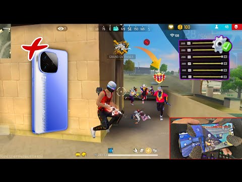 IQOO NEO 10R 5G Gaming Test 🥵 | Free Fire Gameplay IQOO NEO 10R 5G ⚡| Free Fire Highlights 🔥