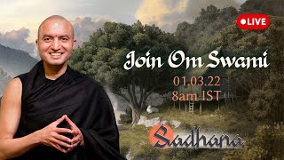 Sadhana App Launch | Streaming Live 01.03.22 - 8am IST