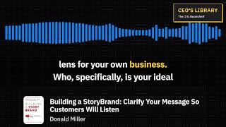 CEO's Library - Master Your Message with Building a StoryBrand by Donald Miller