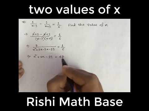 Algebra Problem: How to Solve Fractional Equations #shorts #youtubeshorts #algebra 210825