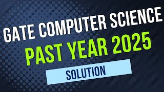 GATE CS 2025 | CS1 Past Year Solution Answer Explained Fast| Q7 #GATECS #ComputerScience #TechTips
