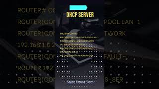 Quick Guide to Cisco DHCP Server Configuration | #shortsfeed #shorts