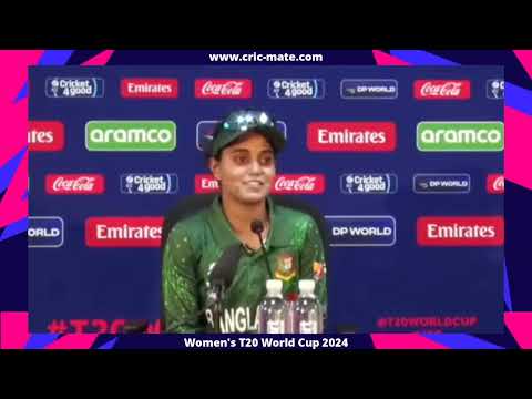 Bangladesh vs Scotland post match press conference Saskia Horley Nigar Sultana Joty