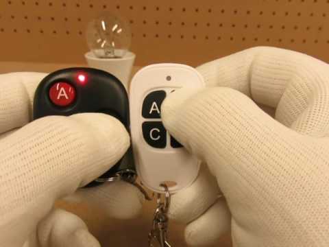 Universal 4 Channel Remote Control Programming