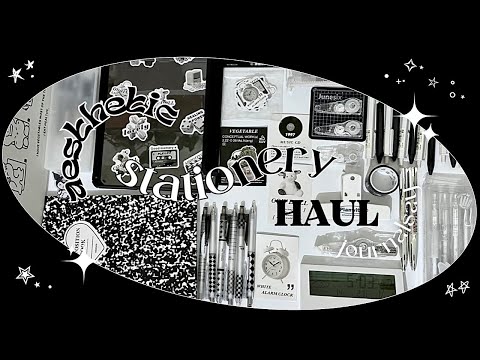 °✮⋆˙back to school acubi stationery haul 2024 | cute & aesthetic (w/ Journalsay) .𖥔 ݁ ˖