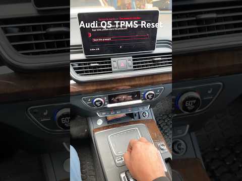 2019 Audi Q5 TPMS reset #automobile #audio #q5 #vehicfix #tpms #tpmsreset #tirepressuremonitoring
