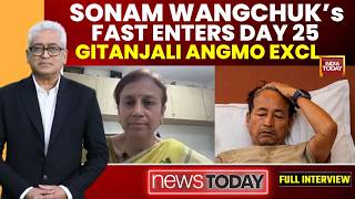 Sonam Wangchuk's Wife Gitanjali Angmo Exclusive : 'Dharmendra Pradhan Should Resign' | CJP Protest
