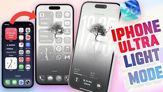 Ultra Light Mode iOS 26: Turn Your iPhone PURE WHITE!