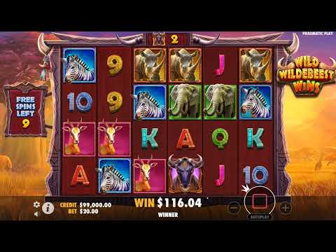 New Slot Wild Wildebeest Wins