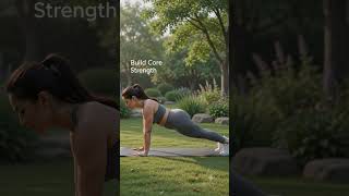 🌿 Forearm Plank Exercise | Build Core Strength Anywhere 💪 #primefitness