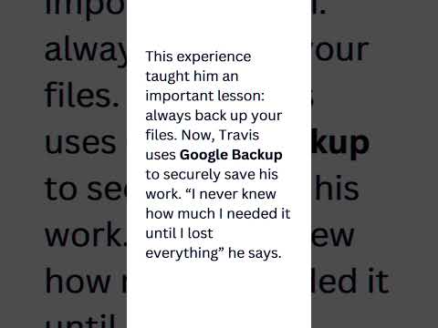 Blogger lost his files.Real life story #backup #photosrecovery #googlebackup  #googlephoto
