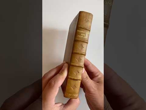 Meditations & Prayers, Morning & Evening, Lord's Supper, printed 1833. #prayerbook #booktube #books
