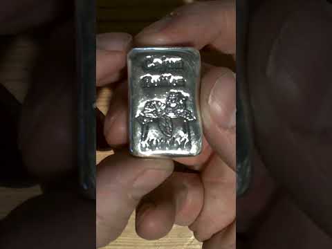 Have You Bought Your Cajun Bullion Hand Poured Fine Silver Logo Bar Yet? #silver #silverstacking