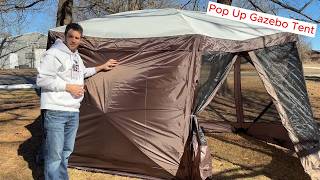 GarveeLife 13x13 Pop Up Gazebo Tent 6 Sided Canopy