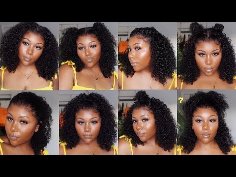 8 CURLY (WIG) HAIRSTYLES ft. LuxeLabelCo