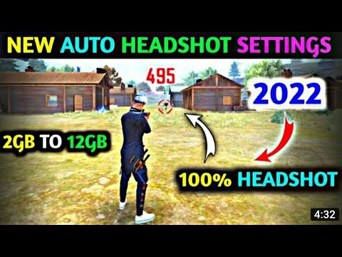 AUTO HEADSHOT SENSITIVITY SETTING AFTER UPDATE🔥| NEW SENSITIVITY SETTING FREE FIRE OB33 UPDATE FREE