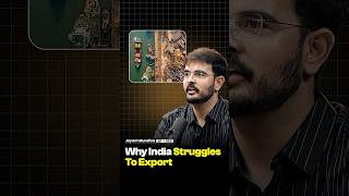 The Real Reason India Struggles To Export | @MarketsWithJayant - Raj Shamani #shorts