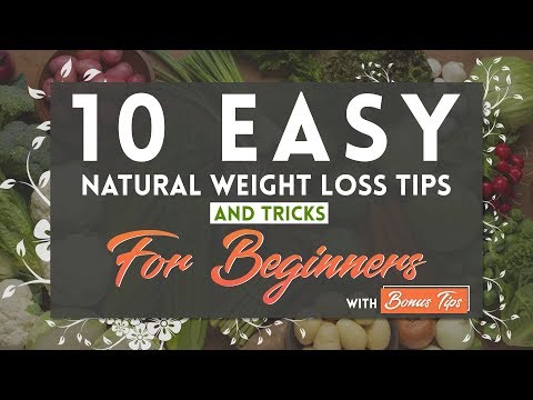 10 Easy Natural Weight Loss Tips and Tricks for Beginners 🏋️‍♀️