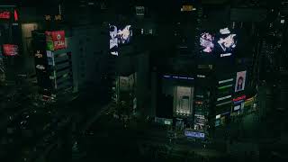 【シャニソン】 CoMETIK 『無自覚アプリオリ』渋谷MV放映 シンクロ7シブヤヒットビジョン 宮益坂下側 定点カメラ 4K60fps撮影 【アイドルマスター】