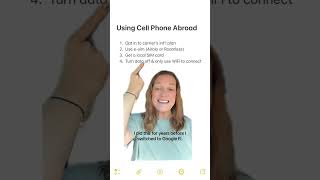 How to Use Your Cell Phone Abroad | Travel Made Simple Part 13