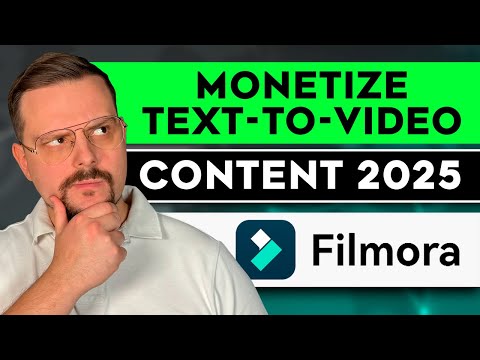 How I Make Money Using Filmora AI Text-to-Video Tool - 2025