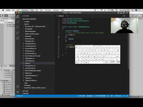 Unity and C# for kids : Lists