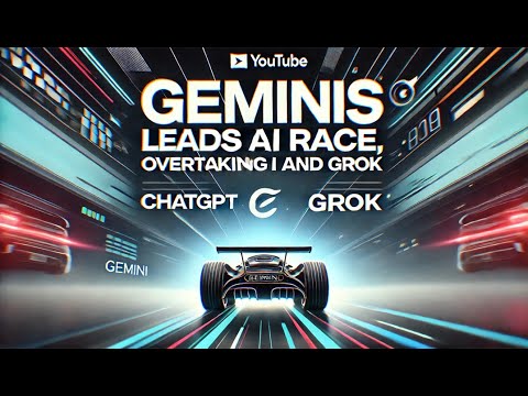 Gemini Leads AI Race, Overtaking ChatGPT and Grok