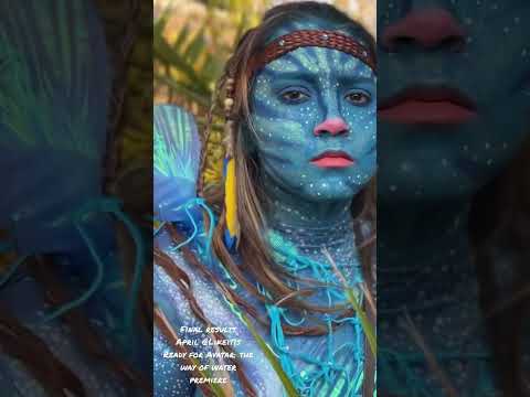 Avatar Cosplay Make-up and Costume Reveal for @Likeitis for #avatarthewayofwater