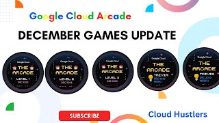 New December Arcade Update || New Swags Events ||  @CloudHustlers    @qwiklabs1   Swags Alerts