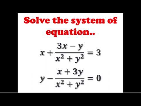 Try this Method in Solving System of Equations Simultaneously | Problem 2