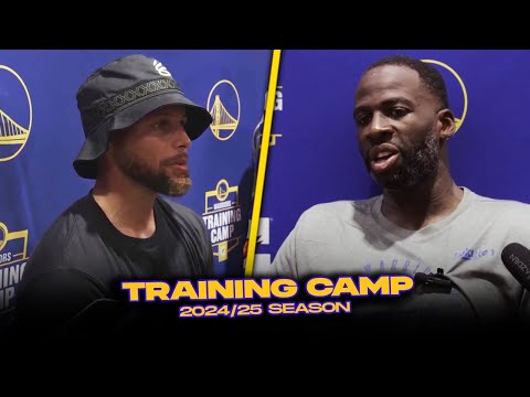 Steph, Draymond, Coach Kerr Interviews After 2  Days Of Training Camp | Oct 2, 2024