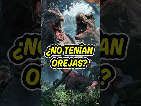 ¿NO TENÍAN OREJAS LOS DINOSAURIOS? #animales #dinosaurios