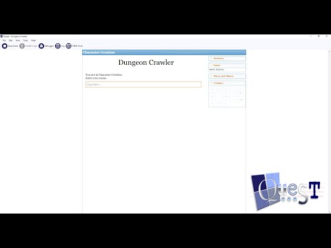 How to Make a Dungeon Crawler in Quest | Player Name