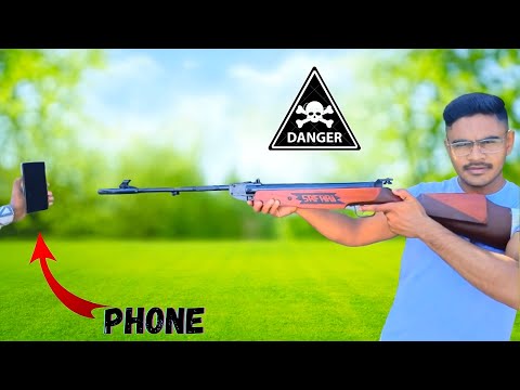 Air Gun VS Mobile Phone | सोचा नहीं था ऐसा होगा | Do not try #experiment