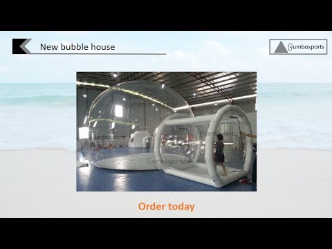 How to blow up a bubble house