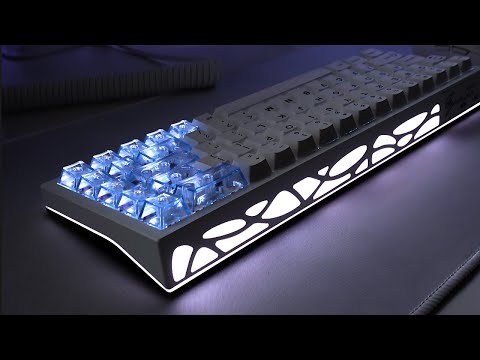 seen a keyboard like this before? -- Yunzii AL65 Hollow | Gateron Zero Linear