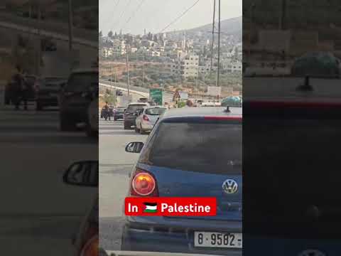 people in Palestine 🇵🇸 blocked from driving by Israel 2024 #gaza #palestine #shorts #news #biden