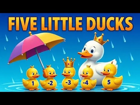 Nursery Rhymes|| Five little ducks|| kids poem|| #like #subscribe #poem 