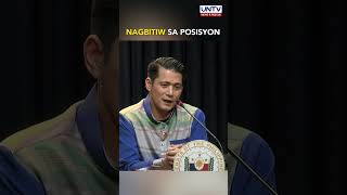 Sen. Robin Padilla, nagbitiw bilang executive vice president ng PDP-Laban