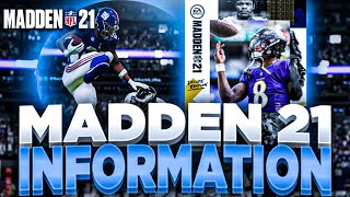 MADDEN 21 INFORMATION!! | ANALYZING EVERYTHING WE KNOW ABOUT MADDEN 21 SO FAR!!