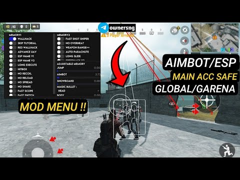 CODM MOD MENU APK COD MOBILE *WALLHACK *AIMBOT ESP | DOWNLOAD CHEATS NO RECOIL IOS ANDROID 