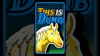 The Golden Horse from TotK is ridiculous… #zelda #nintendo #gaming #zeldalore #totk #botw