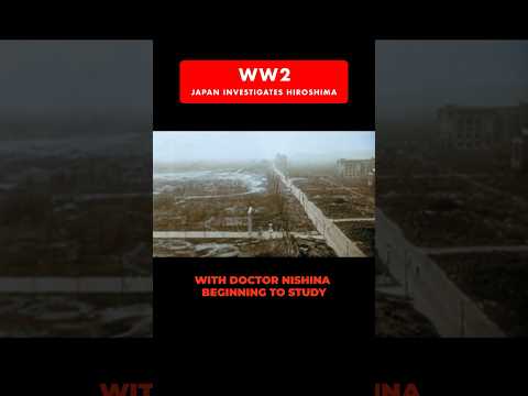 Japanese Scientist visits Hiroshima #ww2