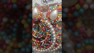Beautiful earrings ❤️🥰💕 looking good #trending #foryou #jewelery #uniqueitems Contact 03318544320