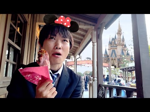 一緒に行ける友達いるわけない制服ディズニー １人ぼっちで行ってきた【日常Vlog】