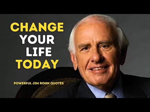 Quotes to Help you Change Your Life: by Jim Rohn #jimrohn #jimrohnspeech #jimrohnquotes